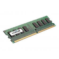 Crucial - DDR2 - módulo - 2 GB - DIMM 240 pinos - 800 MHz / PC2-6400 - CL6 - 1.8 V - unbuffered - sem ECC - para ASUS M2N, M2N3