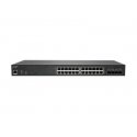 SonicWall Switch SWS14-24FPOE - Interruptor - Administrado - 24 x 10/100/1000 (PoE+) + 4 x 10 Gigabit SFP+ - montável em trilho