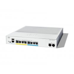 Cisco Catalyst 1300-8MGP-2X - Interruptor - L3 - Administrado - 4 x Ethernet Gigabit + 4 x 100/1000/2.5G + 2 x 10 Gigabit SFP+ 