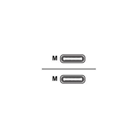 USB 3 type C to C cable 0.6m 7090043790337