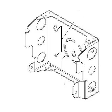 Ind Wireless Pole/Wall Mount Kit IW6300 IOT-ACCPMK