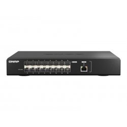 QNAP QSW-M5216-1T - Interruptor - Administrado - 16 x 25 Gigabit SFP28 + 1 x 10 Gigabit Ethernet - montável em trilho QSW-M5216