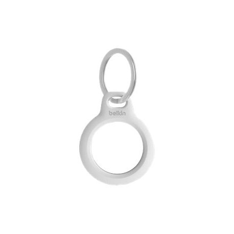 Belkin - Suporte de segurança para etiqueta Bluetooth anti-perda - branco - para Apple AirTag F8W973BTWHT