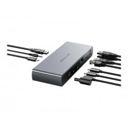 Targus HyperDrive - Estação de engate - para portátil - USB-C / Thunderbolt 4 - 11-slot - HDMI, 2 x Thunderbolt - 2.5GbE HDTB4D