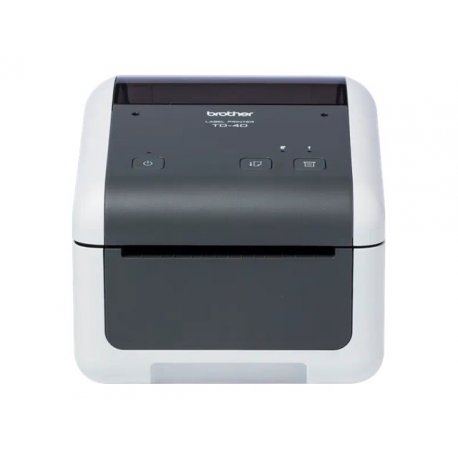 Brother TD-4210D - Impressora de etiquetas - térmico direto - Rolo (11,8 cm) - 203 dpi - até 127 mm/ s - USB 2.0, serial - cinz