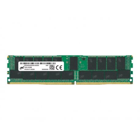 Micron - DDR4 - módulo - 8 GB - DIMM 288-pin - 3200 MHz / PC4-25600 - CL22 - 1.2 V - registado MTA9ASF1G72PZ-3G2R1R