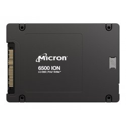 Micron 6500 ION - SSD - Enterprise - encriptado - 30.72 TB - interna - 2.5" - U.3 PCIe 4.0 x4 (NVMe) - SHA-512 - Self-Encryptin