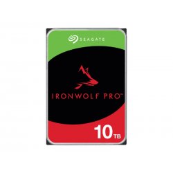 Seagate IronWolf Pro ST10000NT001 - Disco rígido - 10 TB - interna - 3.5" - SATA 6Gb/s - 7200 rpm - buffer: 256 MB - com 3 anos