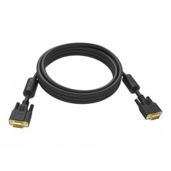 VISION Professional installation-grade VGA patch cable - LIFETIME WARRANTY - gold plated connectors - ferrite cores both ends -