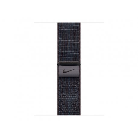 Apple Nike - Laço para relógio inteligente - 42mm - 130-190mm - preto/azul MYJA3ZM/A