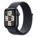 Apple Watch SE (GPS) - 2.ª geração - 40 mm - alumínio meia-noite - relógio inteligente Com fita desportiva - nylon macio de cam