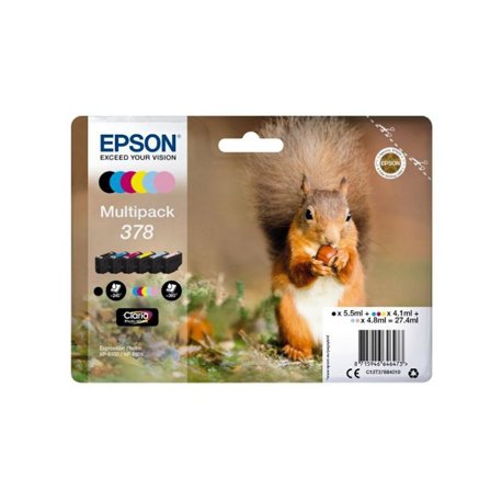 Pack Tinteiros Epson 378 6 Cores C13T37884010 EPSC13T37884010