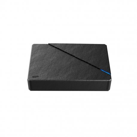 Disco externo 3.5 8TB SP-Silicon Power Stream S07 USB 3.2 Black SP080TBEHDS07C3K