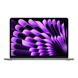 Apple MacBook Air - M3 - M3 10-core GPU - 16 GB RAM - 512 GB SSD - 13.6" IPS 2560 x 1664 (WQXGA) - Wi-Fi 6E, Bluetooth - cinzen