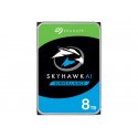 Seagate SkyHawk AI ST8000VE001 - Disco rígido - 8 TB - interna - 3.5" - SATA 6Gb/s - buffer: 256 MB - com 3 anos de Recuperação