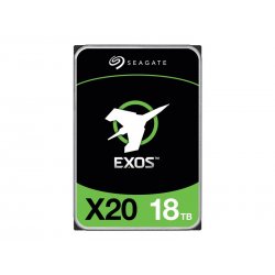 Seagate Exos X20 ST18000NM003D - Disco rígido - 18 TB - interna - SATA 6Gb/s - 7200 rpm - buffer: 256 MB ST18000NM003D