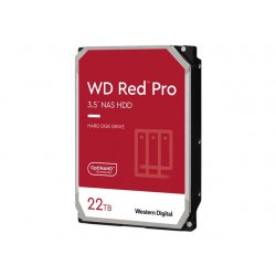 WD Red Pro WD221KFGX - Disco rígido - 22 TB - interna - 3.5" - SATA 6Gb/s - 7200 rpm - buffer: 512 MB WD221KFGX