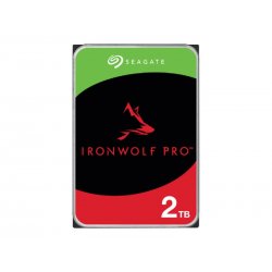 Seagate IronWolf Pro ST2000NT001 - Disco rígido - 2 TB - interna - 3.5" - SATA 6Gb/s - 7200 rpm - buffer: 256 MB - com 3 anos d