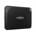 Crucial X10 Pro - SSD - encriptado - 4 TB - externa (portátil) - USB 3.2 Gen 2 (USB C conector) - 256-bits AES CT4000X10PROSSD9