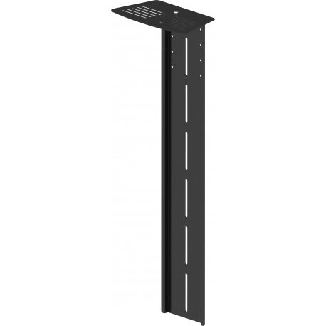 VISION Video Conference Shelf - LIFETIME WARRANTY - fixes to VFM-W Heavy Duty Wall Mounts - supports camera above or below disp