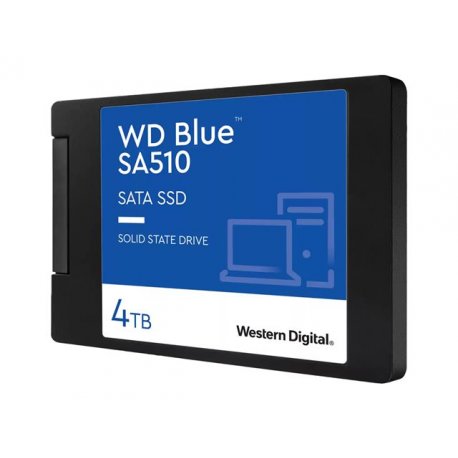 WD Blue SA510 WDS400T3B0A - SSD - 4 TB - interna - 2.5" - SATA 6Gb/s WDS400T3B0A-00C7K0