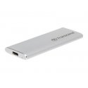 Transcend ESD260C - SSD - 1 TB - externa (portátil) - USB 3.1 Gen 2 - prata TS1TESD260C