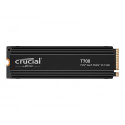 Crucial T700 - SSD - encriptado - 1 TB - interna - PCI Express 5.0 (NVMe) - TCG Opal Encryption 2.01 CT1000T700SSD5