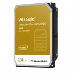 WD Gold - Disco rígido - Enterprise - 24 TB - interna - 3.5" - SATA 6Gb/s - 7200 rpm - buffer: 512 MB WD241KRYZ