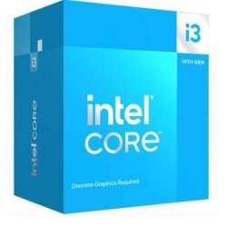 Intel Core i3 i3-14100 - 3.5 GHz - 4 cores - 8 threads - 12 MB cache - FCLGA1700 Socket - Box BX8071514100