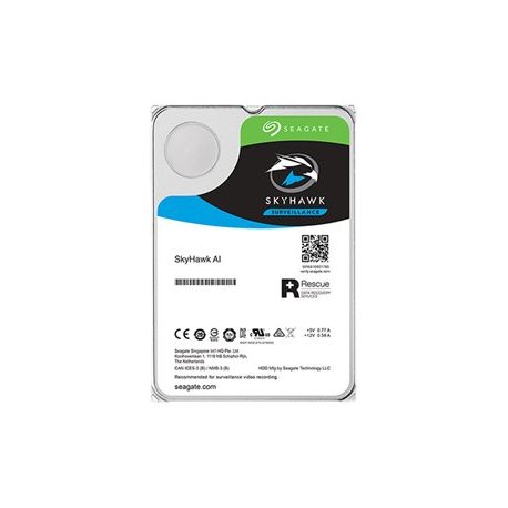 Seagate SkyHawk AI ST20000VE002 - Disco rígido - 20 TB - interna - 3.5" - SATA 6Gb/s - buffer: 256 MB - com 3 anos de Recuperaç