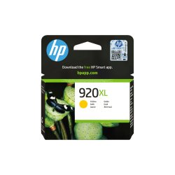 Tinteiro HP 920XL Amarelo CD974AE 8ml 700 Pág. HPCD974A