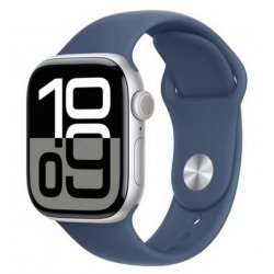 Apple Watch SE (GPS + Cellular) - 2.ª geração - 44 mm - alumínio prata - relógio inteligente Com banda de desporto - fluoroelas