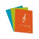 Caderno de Música A5 Ambar Sortido 20Fls 1082048