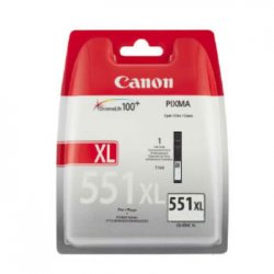 Tinteiro Canon 551XL Cinzento 6447B001 11ml 275 Pág. CANCLI551GXL