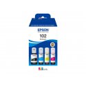 Epson 102 Multipack - Pack de 4 - preto, amarelo, azul cyan, magenta - original - tinteiro - para EcoTank ET-15000, 2750, 2751,