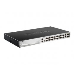 D-Link DGS 3130-30TS - Interruptor - L3 Lite - Administrado - 24 x 10/100/1000 + 2 x 10 Gigabit Ethernet + 4 x 10 Gigabit SFP+ 