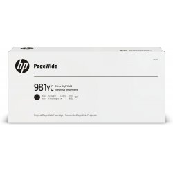 HP 981YC - Rendimento Extra Alto - preto - original - PageWide - tinteiro Contract - para PageWide Managed Color MFP E58650dn, 