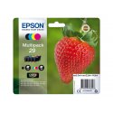 Epson 29 Multipack - Pack de 4 - 14.9 ml - preto, amarelo, azul cyan, magenta - original - blister com RF/alarme acústico - tin