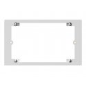 VISION Techconnect Modular AV Faceplate - LIFETIME WARRANTY - Double-Gang Flush Mount UK Mudring - flush mount mudring for holl