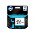 HP 343 - Cor (ciano, magenta, amarelo) - original - tinteiro - para Officejet 100, 150, Photosmart C4210, C4272, C4340, C4385, 