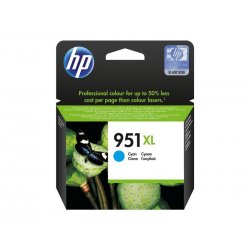 HP 951XL - Alto Rendimento - azul cyan - original - tinteiro - para Officejet Pro 251dw, 276dw, 8100, 8600, 8600 N911a, 8610, 8