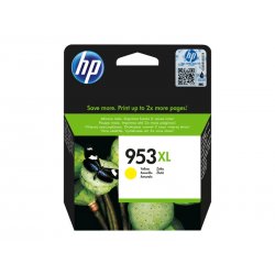 HP 953XL - 18 ml - Alto Rendimento - amarelo - original - blister - tinteiro - para Officejet Pro 77XX, 82XX, 87XX F6U18AEBGY