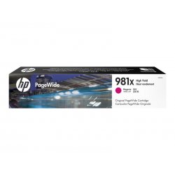 HP 981X - 116 ml - Alto Rendimento - magenta - original - PageWide - tinteiro - para PageWide Enterprise Color MFP 586, PageWid