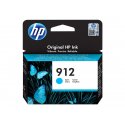 HP 912 - 2.93 ml - azul cyan - original - tinteiro - para Officejet 80XX, Officejet Pro 80XX 3YL77AEBGY