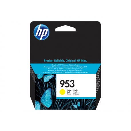 HP 953 - 9 ml - amarelo - original - blister - tinteiro - para Officejet Pro 77XX, 82XX, 87XX F6U14AEBGY