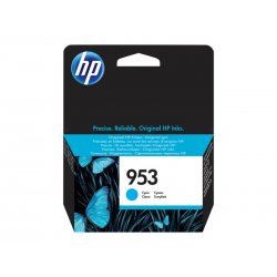 HP 953 - 9 ml - azul cyan - original - blister - tinteiro - para Officejet Pro 7720, 7730, 7740, 8210, 8216, 8218, 8710, 8718, 