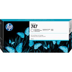 HP 747 - 300 ml - intensificador de brilho - original - DesignJet - tinteiro - para DesignJet Z9+ PostScript, Z9+dr, Z9+dr Post