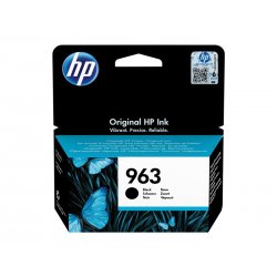 HP 963 - 24.09 ml - preto - original - Officejet - tinteiro - para Officejet Pro 9010, 9012, 9014, 9015, 9016, 9019, 9020, 9022