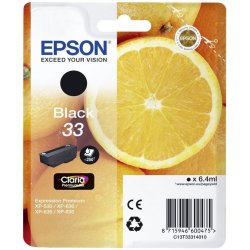 Tinteiro EPSON 33 Preto - Expression Home XP-530/630/635/830/900/7100 C13T33314012