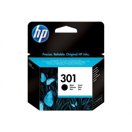 HP 301 - 3 ml - preto - original - tinteiro - para HP DeskJet 1000, 1010, 1050 AiO, 1050A AiO, 1510 AiO, 2000, 2050 AiO, 2050A 